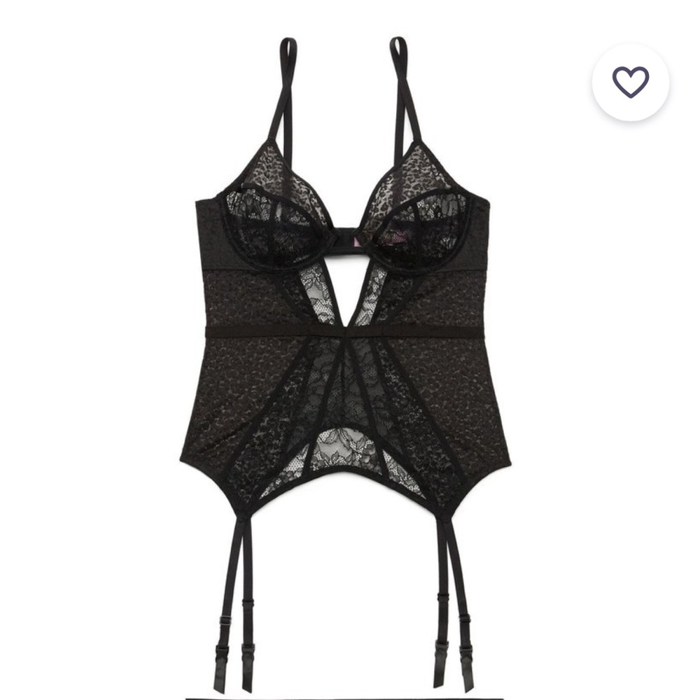 Floral & Leopard Lace Lingerie